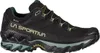 Schwarze Wanderschuhe "Ultra Raptor II Leather GTX" von La Sportiva mit grünlichen Akzenten und robustem Profil. Produktbild-Vorschau