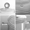 Glas-Kochtopf – 1,5 l hitzebeständiges Borosilikatglas, Produktbild-Vorschau 3