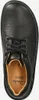 A top-down view of a black leather shoe. Anteprima dell’immagine prodotto