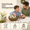 50 sztuk plastikowych jajek wielkanocnych – białe jajka z Podgląd zdjęcia produktu 7