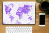 MuchoWow® Laptop Aufkleber Sticker Cover Weltkarte - Produktbild-Vorschau 2
