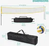 Navaris Mobiles Volleyballnetz Set - Einfacher Aufbau - Produktbild-Vorschau 6