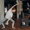 Wózek na piłki Relaxdays, 4 kółka, wymiary (szer. x gł. x Podgląd zdjęcia produktu 3