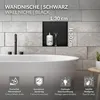 LuxeBath Wandnische aus Edelstahl, 30x30x10 cm, Schwarz, Produktbild-Vorschau 2