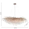 Lustre de luxe en laiton PAUL NEUHAUS, 400 pampilles en Voir les images du produit 5