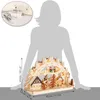 BRUBAKER 3D Lichterbogen - LED Schwibbogen - verschneites Produktbild-Vorschau 6