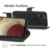 imoshion Luxe Bookcase pre Samsung Galaxy A12 - čierny Náhľad obrázku produktu 5