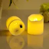 lot de 4 bougies LED sans flamme avec effet de Voir les images du produit 11