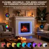 HOMAVO Elektrischer Ambiente-Kamin – 900/1800 W Produktbild-Vorschau 4