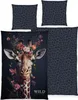 Herding Bettwäsche Wild Flowers" bunt 1x 135x200 cm + 1x Produktbild-Vorschau 1