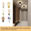 ZMH Deckenlampe Schwarz Esszimmerlampe Vintage - Produktbild-Vorschau 4