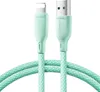 Câble de Chargement Joyroom S-A34 USB-A/Lightning 3A - Vert Voir les images du produit 1