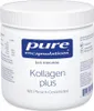 A white plastic container of Pure Encapsulations Kollagen plus powder. Produktbild-Vorschau