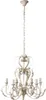 Clayre & Eef Lampa Wisząca Ø 65x68 cm Szarobrązowa Żelazo Podgląd zdjęcia produktu 2