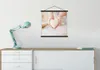 MuchoWow® Textilposter Ein Bäcker mit herzförmigem Teig Produktbild-Vorschau 3