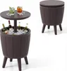 COSTWAY Cool Bar, 38L Gartentisch Outdoor wetterfest, Produktbild-Vorschau 1