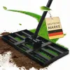 Theo&Cleo Rasenrakel Nivellierrechen mit Metallstiel, Produktbild-Vorschau 1