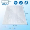 Jayseuw 14x polycarbonate alvéolaire 4mm 50x serre en acier Voir les images du produit 2