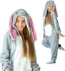 Pigiama Onesie Kigurumi Costume Travestimento Coniglio Anteprima dell’immagine prodotto 1