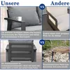 MEXO Gartenlounge-Set Gartenmöbel Set Aluminium Loungeset Produktbild-Vorschau 6