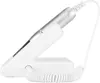 A white electric nail file and its stand are shown against a white background. Náhled obrázku produktu