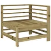 6-tlg. Garten-Lounge-Set Imprägniertes Kiefernholz Produktbild-Vorschau 3