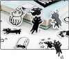 45 pegatinas temáticas de gatos, autoadhesivas, estilo Vista previa de la imagen del producto 2