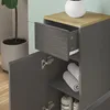 Koupelnový nábytek Vicco Livia Antracit/dub 3 kusy, s midi Náhled obrázku produktu 4