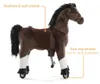 Mechanisch paard op wielen, maat XS - voor kinderen van 3 Productafbeelding-voorbeeld 3