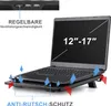SK Notebook Laptop Kühler Cooler Kühlpad Ständer 6x Lüfter Produktbild-Vorschau 2