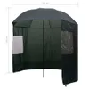 vidaXL Parapluie de pêche vert 240x210 cm Voir les images du produit 8