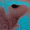 Abstract image with swirling colors, possibly representing water or smoke. Produktbild-Vorschau
