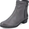 Rieker Damen Stiefelette Reißverschluss Blockabsatz Boot Produktbild-Vorschau 17