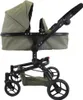 Bandits & Angels Puppenwagen Grün Modern Angel 2-in-1 Retro Produktbild-Vorschau 3