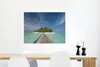 MuchoWow® Poster Meer - Pier - Insel 80x60 cm - Kunst für Produktbild-Vorschau 5