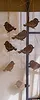 Rostikal Set de 2 rouilles Oiseau 7 cm et 10 cm Décoration Voir les images du produit 6