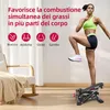 JASPORT ST1 Mini-Stepper 2-in-1 con corde, display LCD, Anteprima dell’immagine prodotto 2