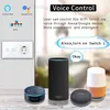 EU-compatibele slimme 2-voudige wifi-schakelaar met Alexa Productafbeelding-voorbeeld 5