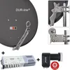 DUR-line Select 75/80cm Komplettanlage anthrazit 1xSAT/12TN Produktbild-Vorschau 3
