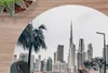 MuchoWow® Mauspad Mousepad Dubai - Straße - Skyline 50x50 Produktbild-Vorschau 2