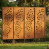 Kovová zástena na ochranu súkromia 4x - 160 x 50 cm - Náhľad obrázku produktu 4