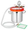 7,6L Vakuumkammer Edelstahl 20x20cm Entgasungskammer Produktbild-Vorschau 2