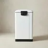 Odpadkový kôš s pedálom MYK, 30 l – biely Náhľad obrázku produktu 6
