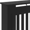 vidaXL Holzwerkstoff Heizkörperverkleidung Schwarz 78 cm Produktbild-Vorschau 6