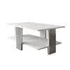 Couchtisch SAPHIRA SILVER mit Ablageboden, Silber Chrom / Produktbild-Vorschau 1