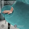 ML-Design zestaw 4 krzeseł do jadalni z oparciem, benzyna, Podgląd zdjęcia produktu 4