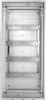An empty electrical distribution cabinet with mounting rails. Anteprima dell’immagine prodotto