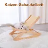 Verstellbares Katzenbett aus Sisal,faltbare Katzenliege Produktbild-Vorschau 2