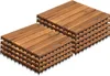 Izrielar 99 STK Holzfliesen Terrassenfliesen Holz Fliesen Produktbild-Vorschau 1