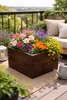 Großer quadratischer Pflanzkübel – Moderner Blumentopf, Produktbild-Vorschau 4